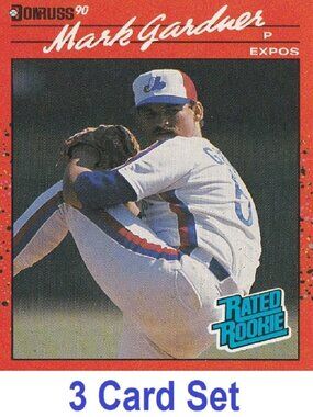Mark Gardner Baseball Card Collection